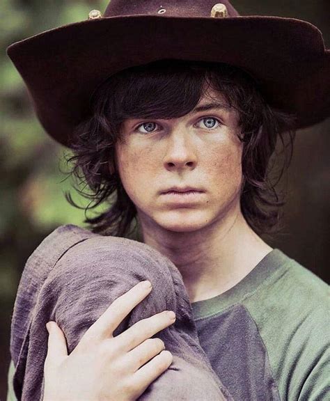 “Look, the leader here, my dad, won’t be too happy about this so,” he hesitated, “just find me if he tries to make you leave. . Carl grimes x reader jealous enid
